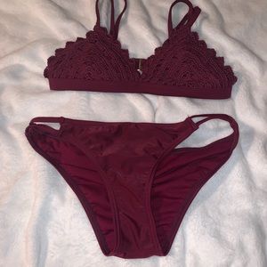Excellent condition Maroon Bikini